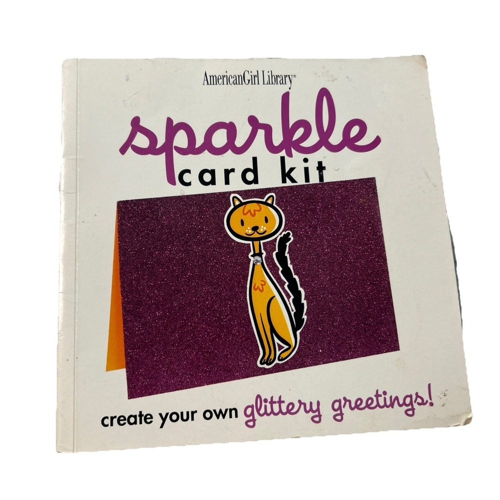 American Girl Sparkle Card Kit Book ( BOOK ONLY)